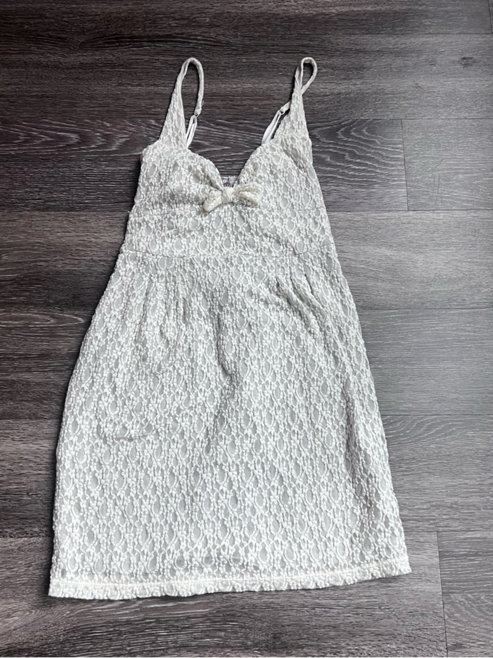 Free people white lace dress